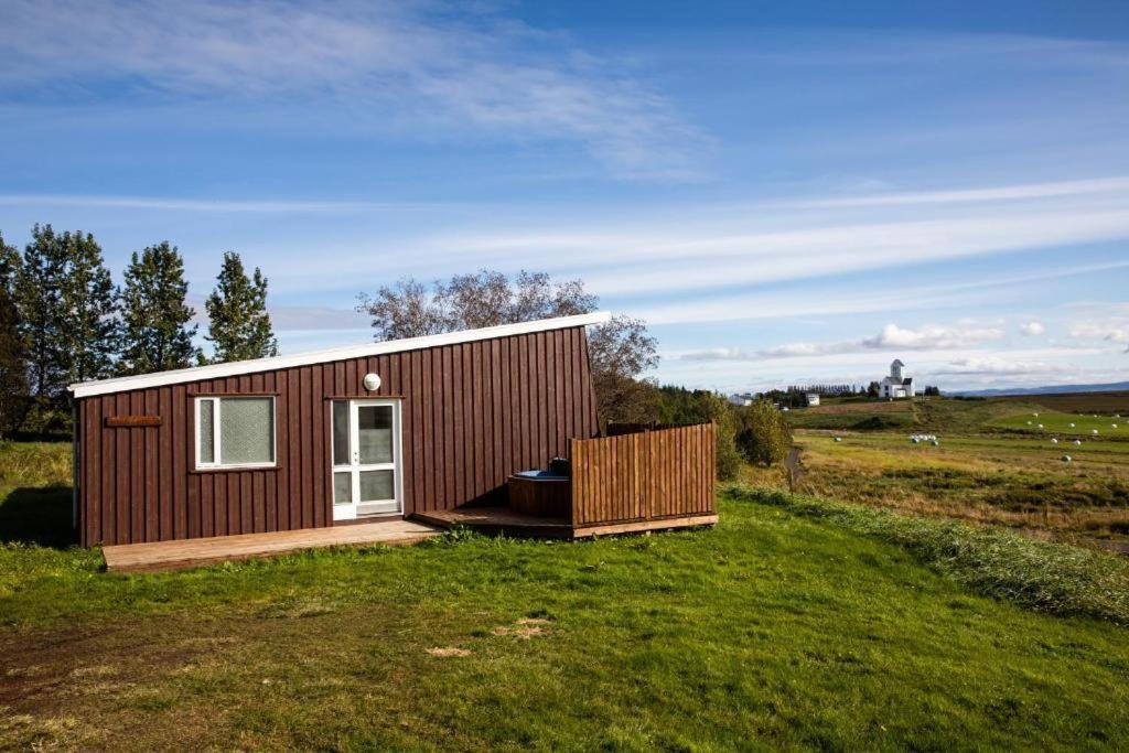 Skalholt Cottages Selfoss Exterior foto